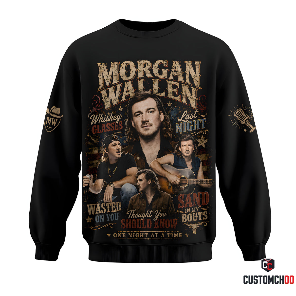 Morgan Wallen Country Music Shirt — Vintage Western Fan Graphic Tee