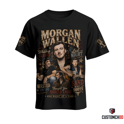 Morgan Wallen Country Music Shirt — Vintage Western Fan Graphic Tee
