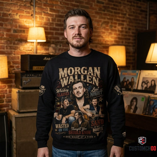 Morgan Wallen Country Music Shirt — Vintage Western Fan Graphic Tee