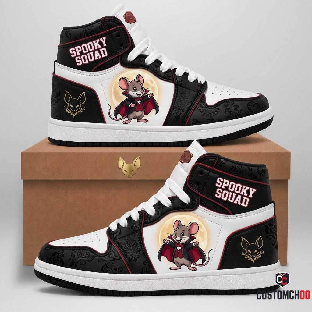 Mickey Mouse Dracula Halloween Sneakers
