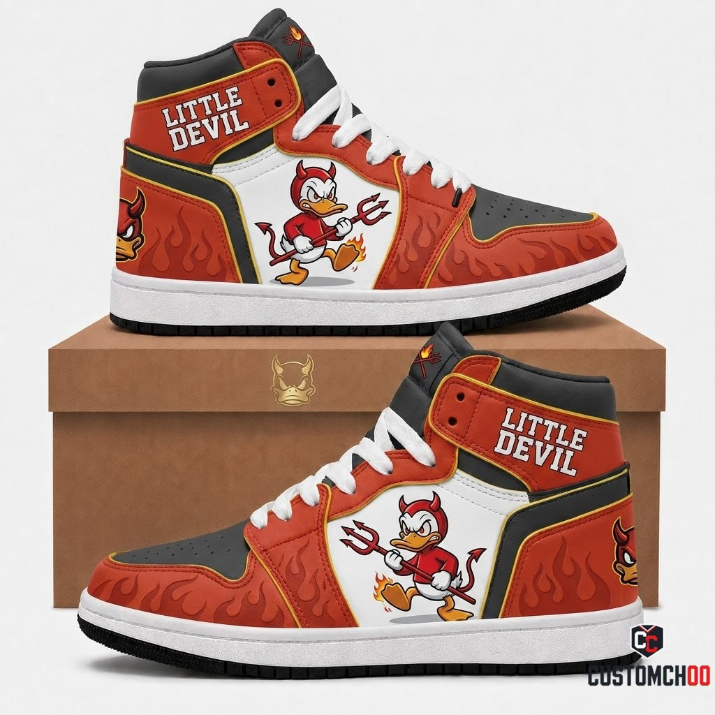 Donald Duck Little Devil Halloween Sneakers