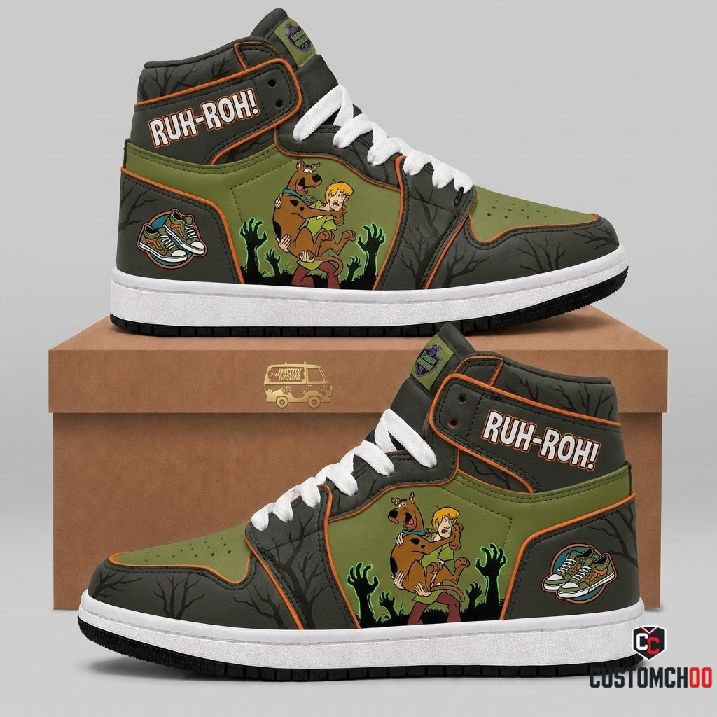 Shaggy & Scooby Graveyard Run Halloween Sneakers