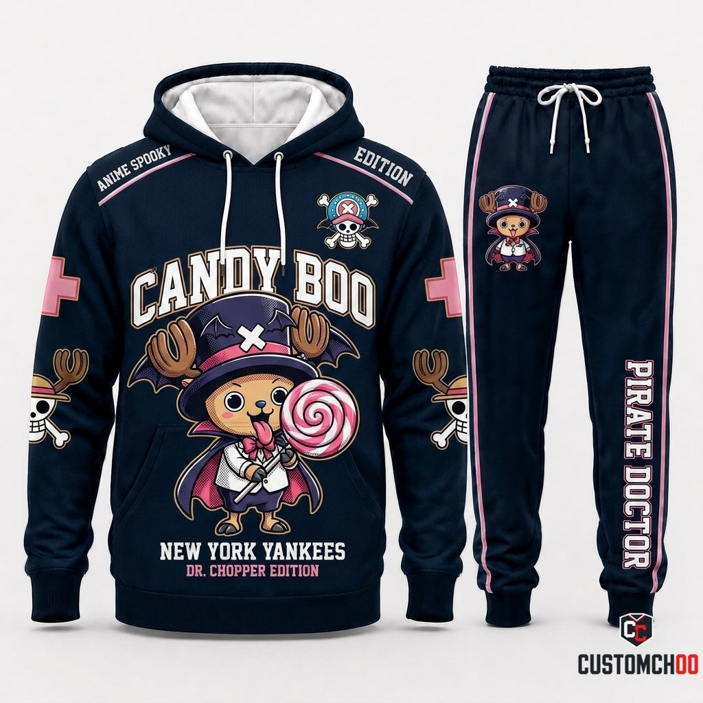 Chopper Vampire Doctor Halloween Hoodie and Pants Set