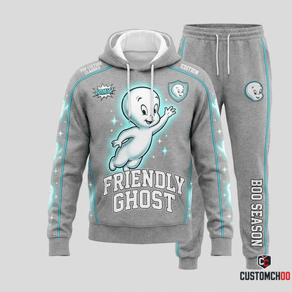 Casper Friendly Ghost Halloween Hoodie and Pants Set