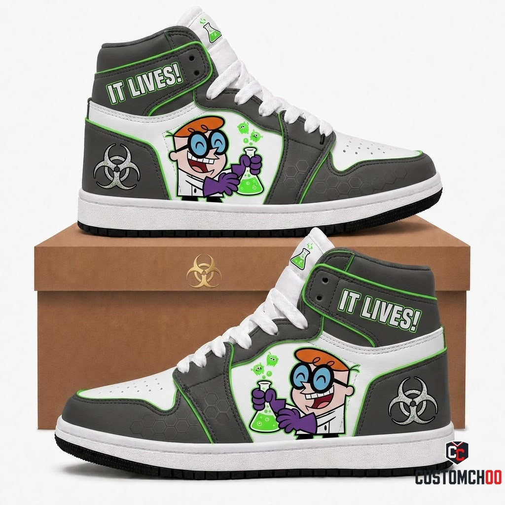 Dexter Mad Scientist Halloween Sneakers