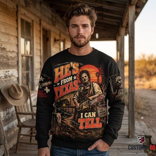 Texas Chainsaw Inspired Shirt — Retro Horror Movie Fan Tee