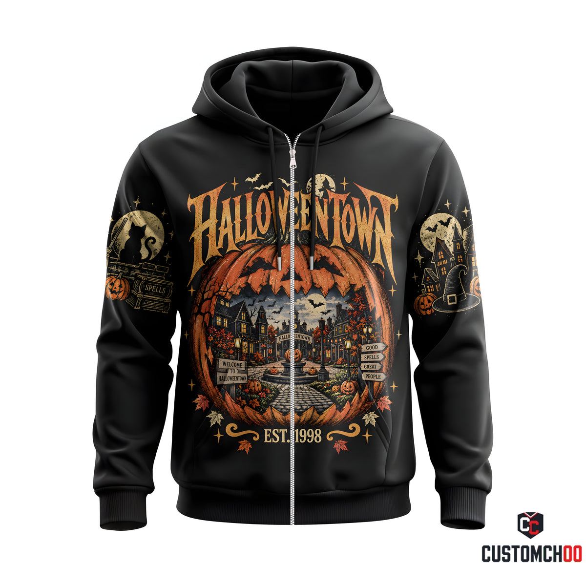 HalloweenTown Est 1998 Shirt — Vintage Halloween Movie Tee