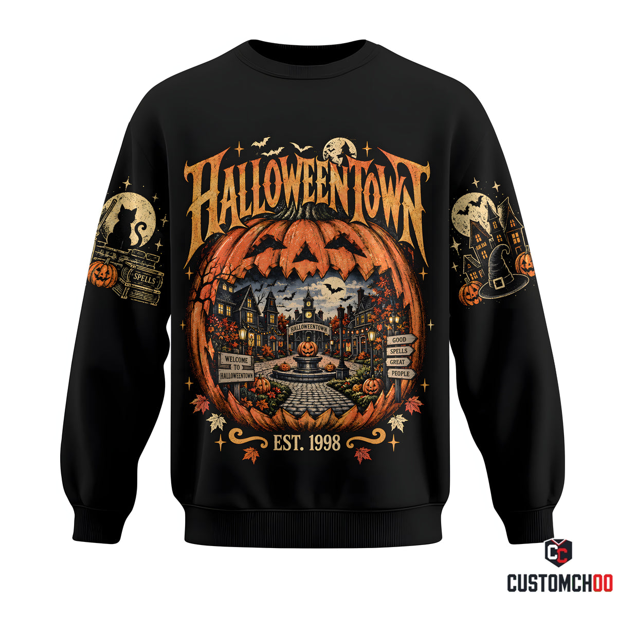 HalloweenTown Est 1998 Shirt — Vintage Halloween Movie Tee