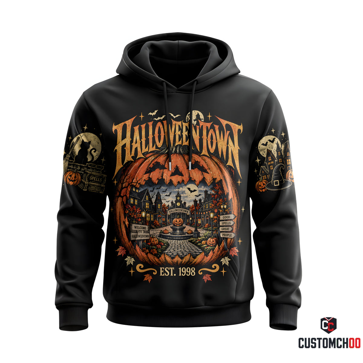 HalloweenTown Est 1998 Shirt — Vintage Halloween Movie Tee