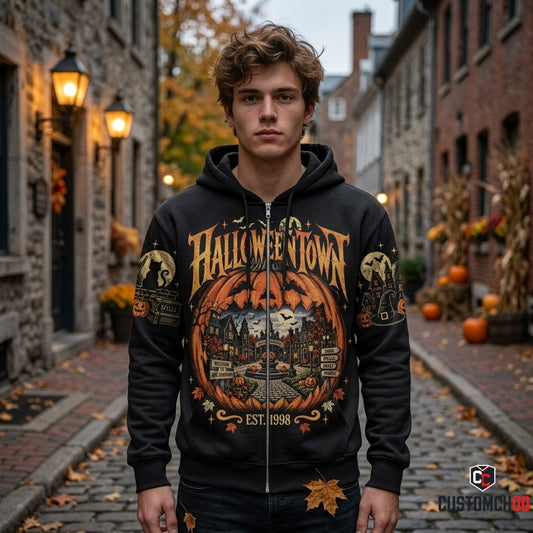 HalloweenTown Est 1998 Shirt — Vintage Halloween Movie Tee