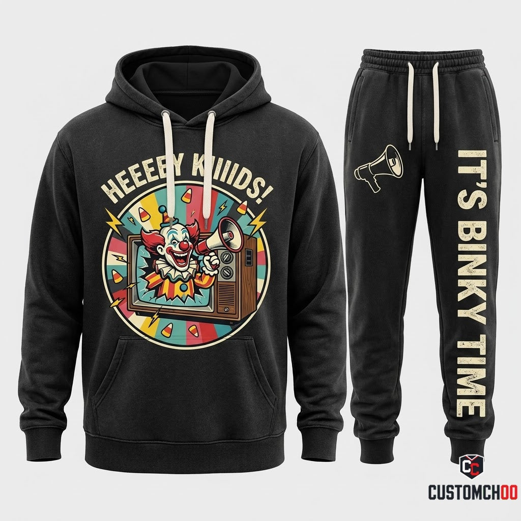 HEEEEY KIIIIDS! - Garfield Halloween Adventure Pirate Hoodie & Pants Set - Vintage Cartoon Streetwear