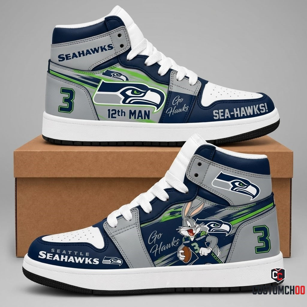 Bug Bunny NFL 32-Team Fan Sneakers | All 32 Football Teams Available