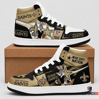 Bug Bunny NFL 32-Team Fan Sneakers | All 32 Football Teams Available