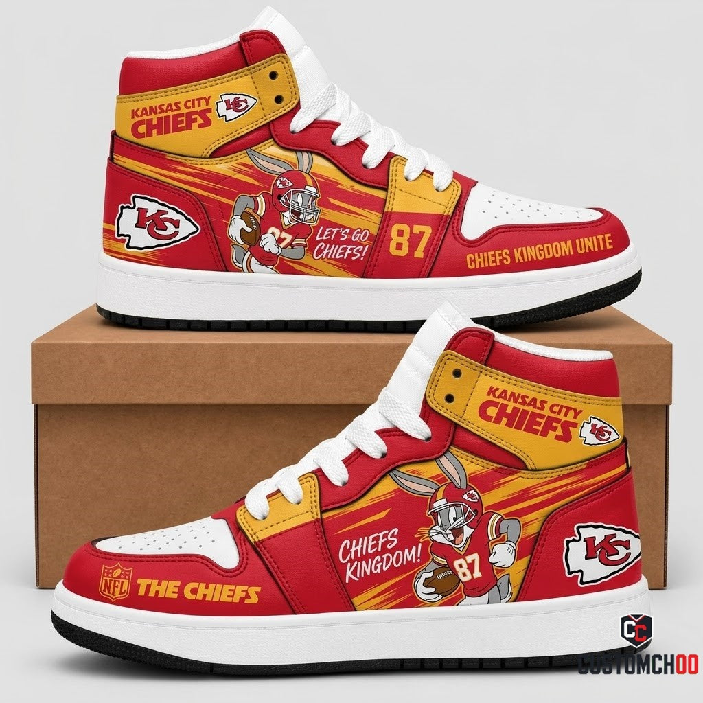 Bug Bunny NFL 32-Team Fan Sneakers | All 32 Football Teams Available