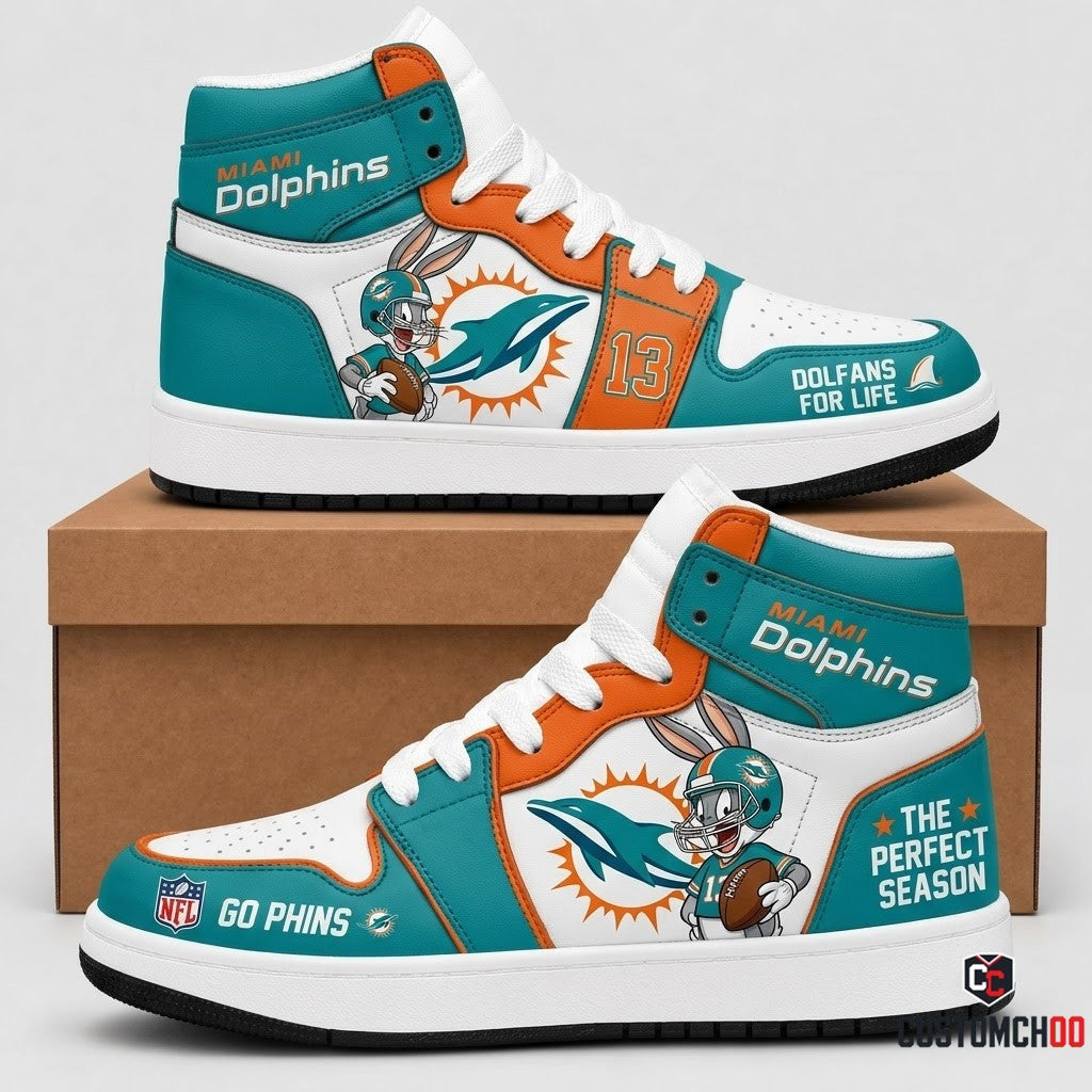 Bug Bunny NFL 32-Team Fan Sneakers | All 32 Football Teams Available