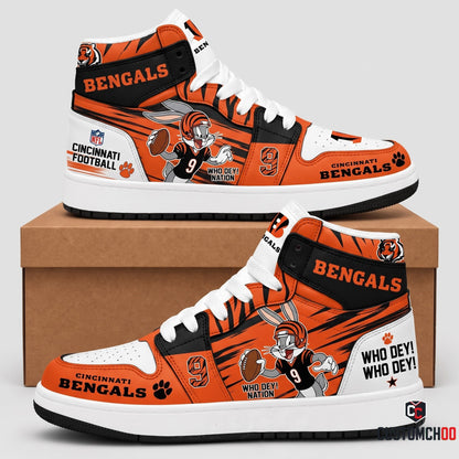 Bug Bunny NFL 32-Team Fan Sneakers | All 32 Football Teams Available