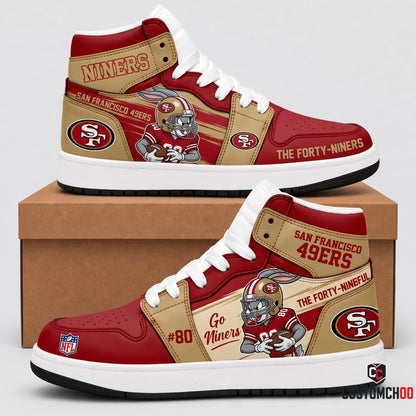 Bug Bunny NFL 32-Team Fan Sneakers | All 32 Football Teams Available
