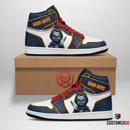Chucky - Horror Slashers Solo Vintage Canvas High Top Sneakers (vintage horror slasher canvas high top sneakers)