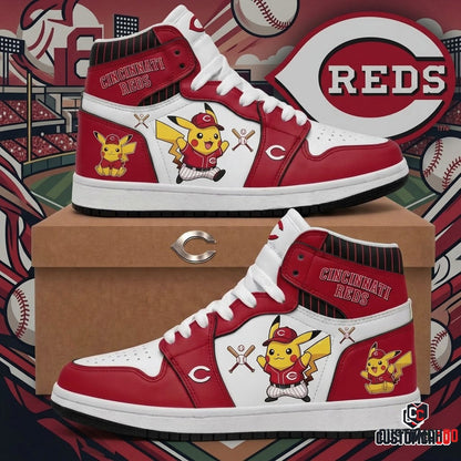 MLB x Pokemon Baseball Fan High Top Sneakers | All 30 Teams Available