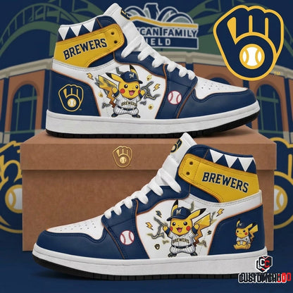 MLB x Pokemon Baseball Fan High Top Sneakers | All 30 Teams Available