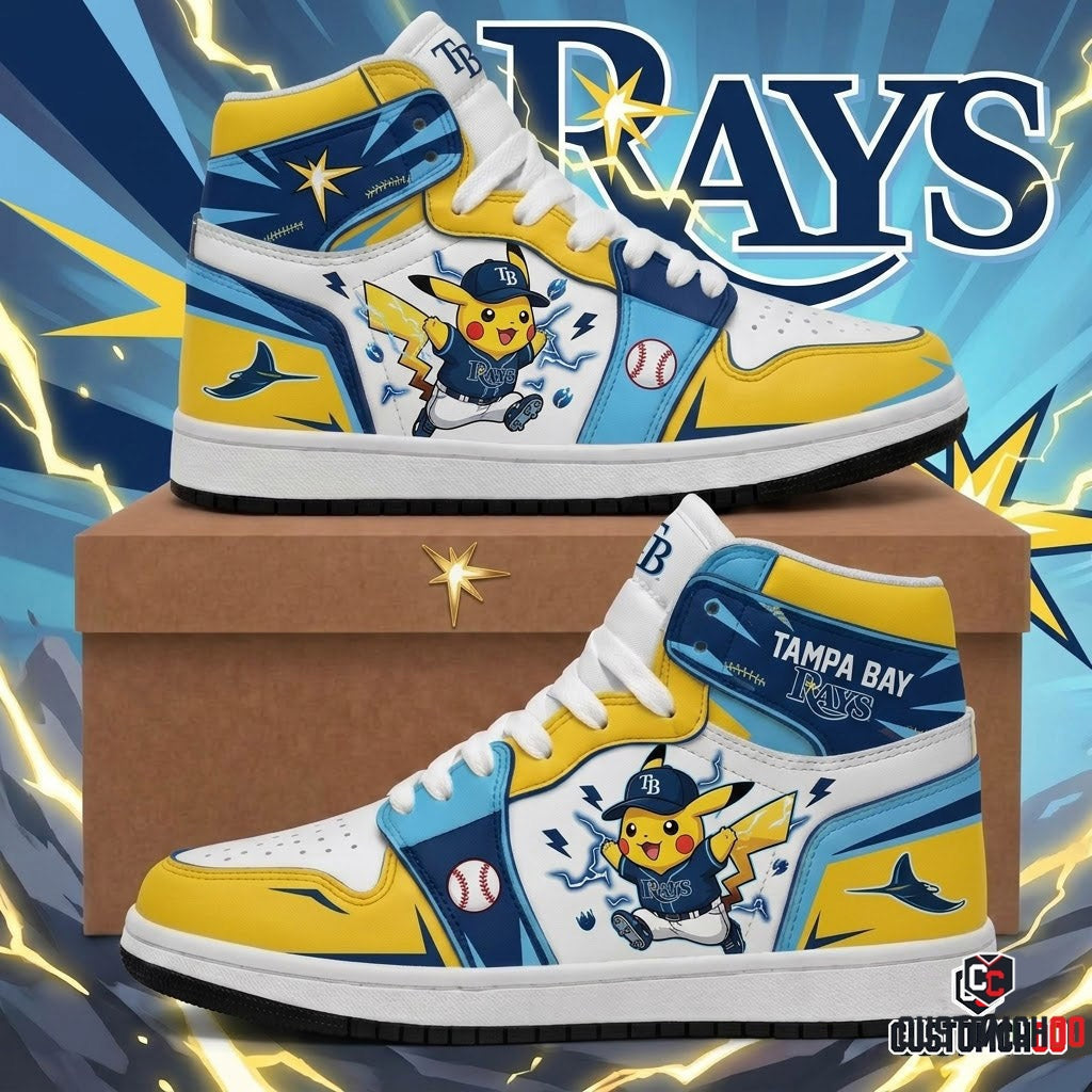 MLB x Pokemon Baseball Fan High Top Sneakers | All 30 Teams Available