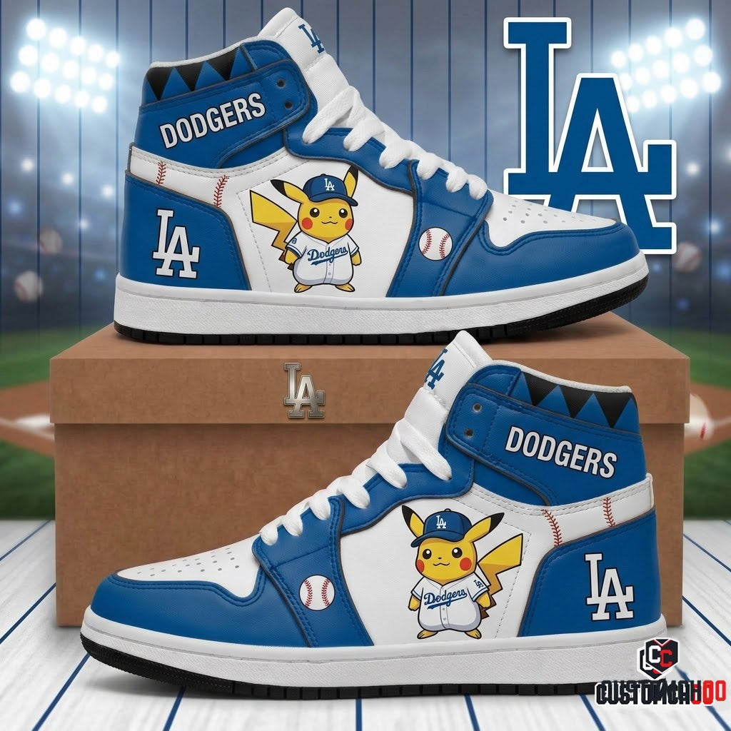 MLB x Pokemon Baseball Fan High Top Sneakers | All 30 Teams Available