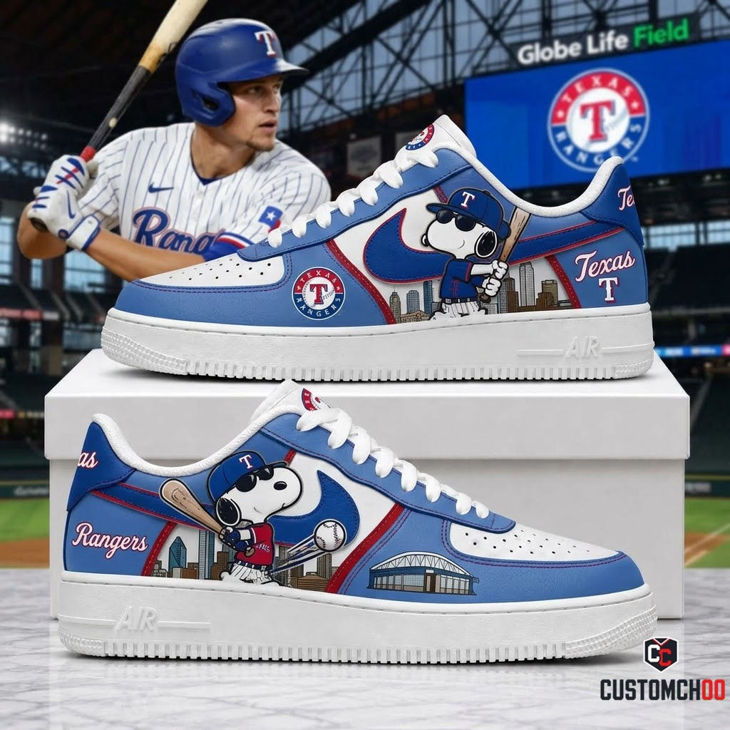 MLB Snoopy Fan Sneakers | Baseball Team Shoes Gift
