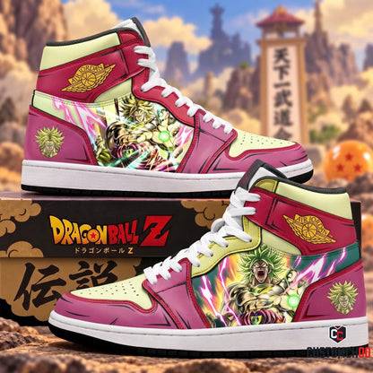 Limited Edition Broly Fan Shoes — Anime High Top Sneaker Gift