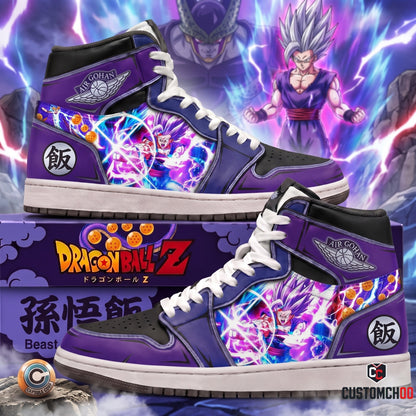 Limited Edition Son Gohan Fan Shoes — Anime High Top Sneaker Gift