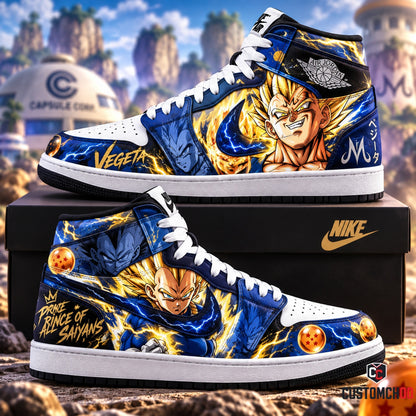 DBL Vegeta Fan Shoes — Anime High Sneaker Gift
