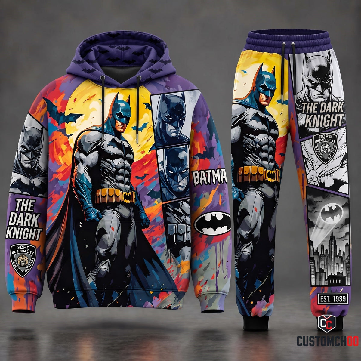 Limited Edition Batman DC Fan Shoes — Hero High Top Sneaker Gift