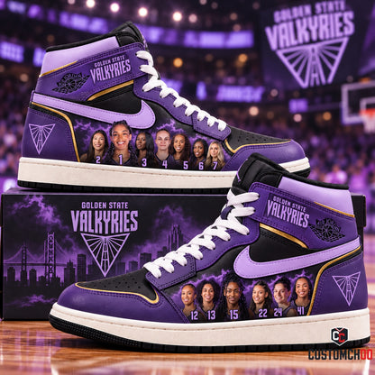 WNBA Golden State Valkyries Women’s Basketball Fan | Limited Edition High Sneakers